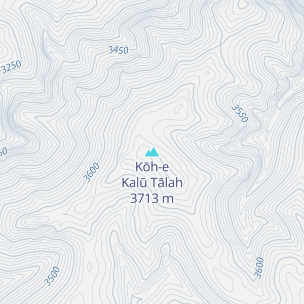 Map of Kōh-e Kalū Tālah