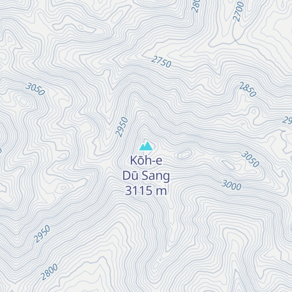 Map of Kōh-e Dū Sang
