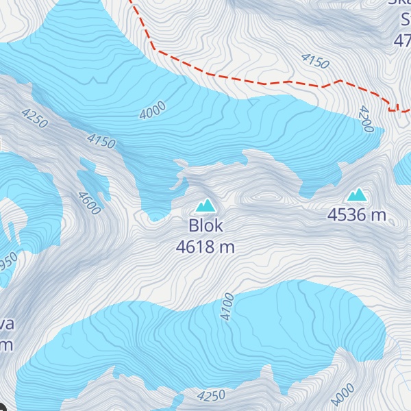 Map of Blok