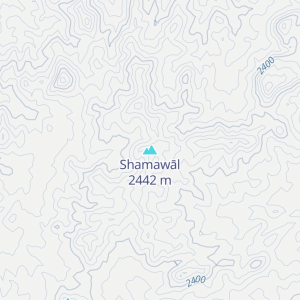 Map of Shamawāl