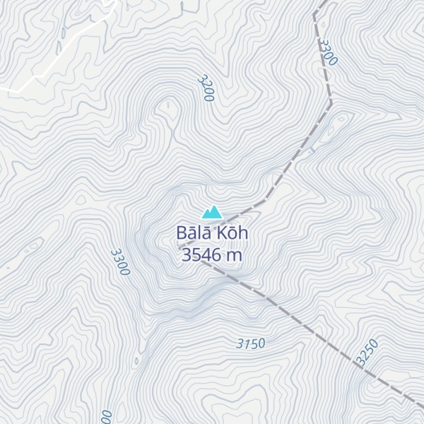 Map of Bālā Kōh