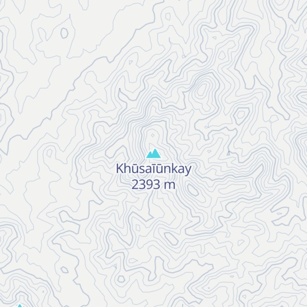 Map of Khūsaīūnkay