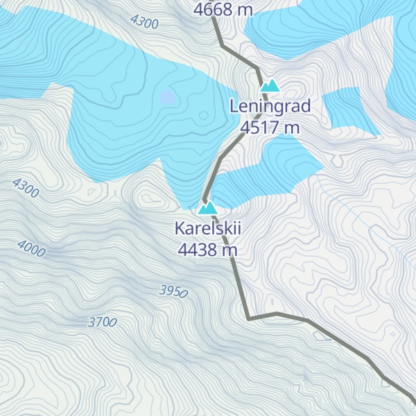 Map of Karelskii