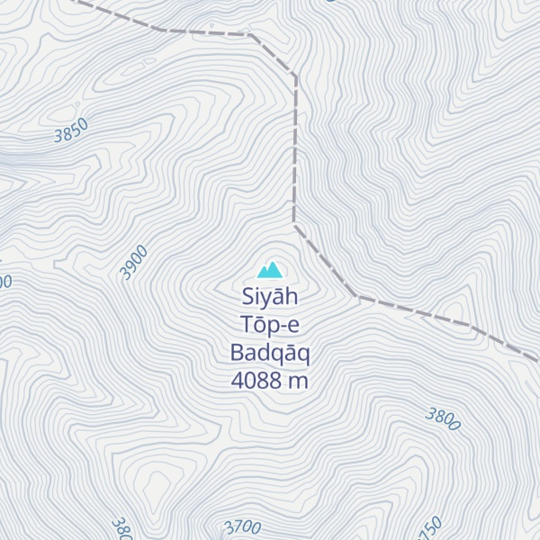 Map of Siyāh Tōp-e Badqāq
