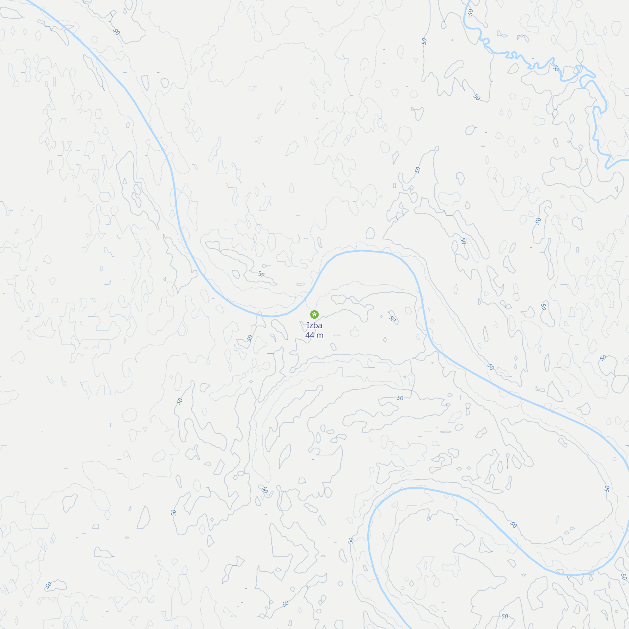 Izba map