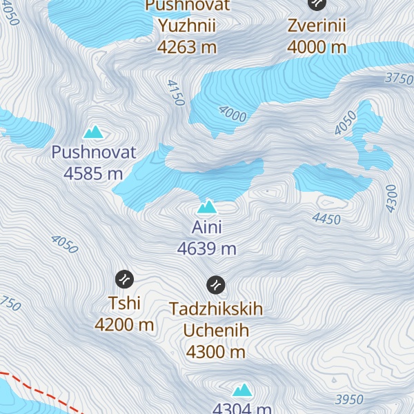 Map of Aini