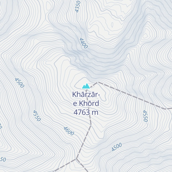 Map of Khārzār-e Khōrd