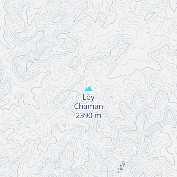 Map of Lōy Chaman