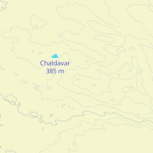 Map of Bugor Chaldavar