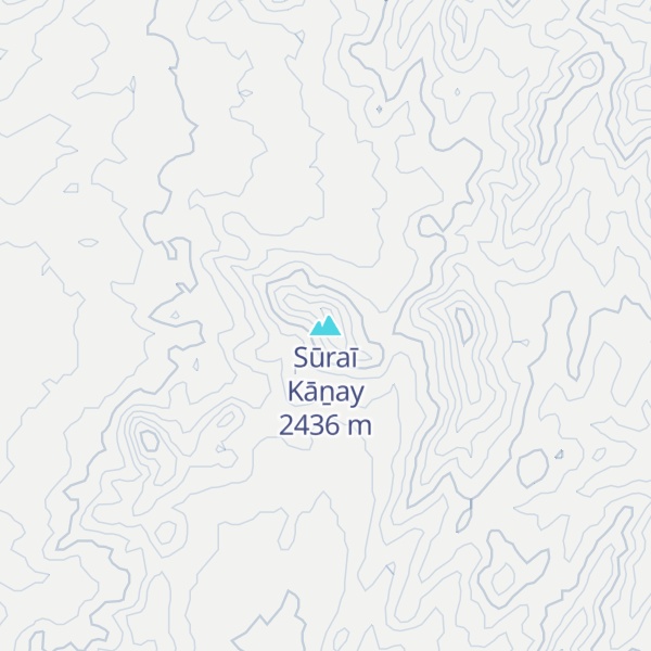 Map of Sūraī Kāṉay