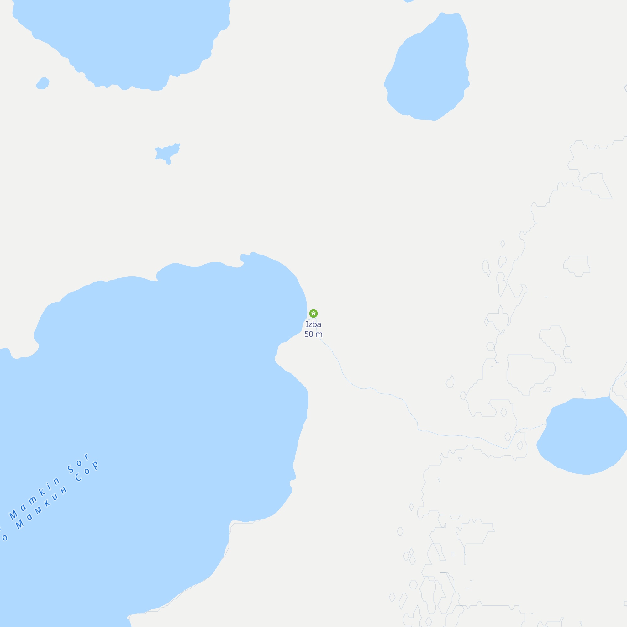 Izba map