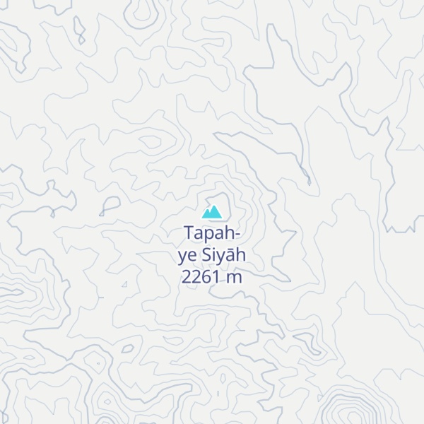 Map of Tapah-ye Siyāh