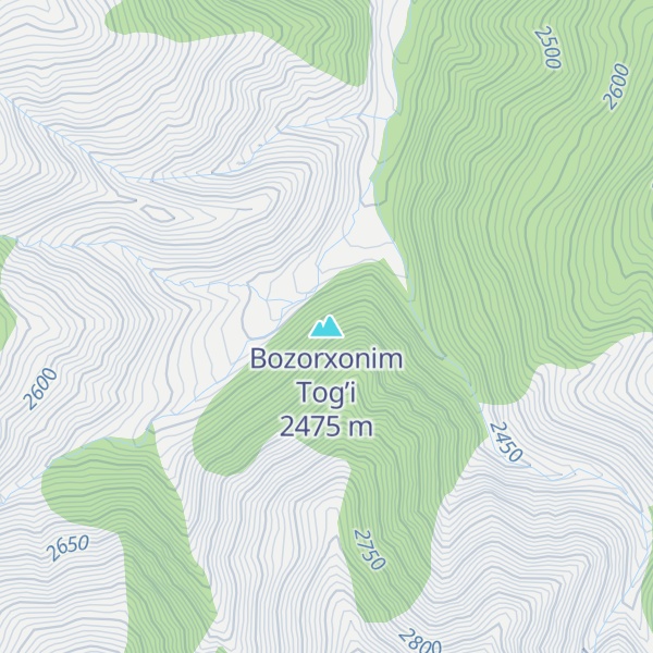 Map of Bozorxonim Tog’i