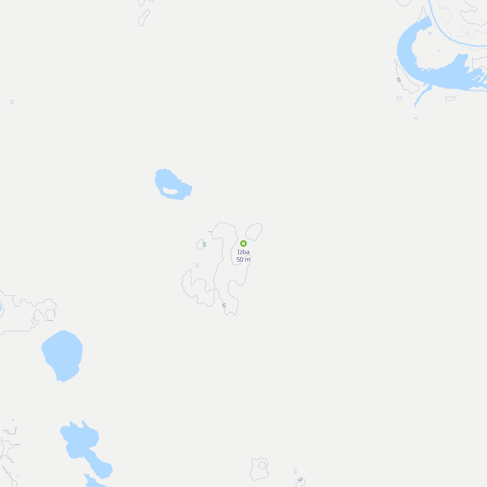 Izba map