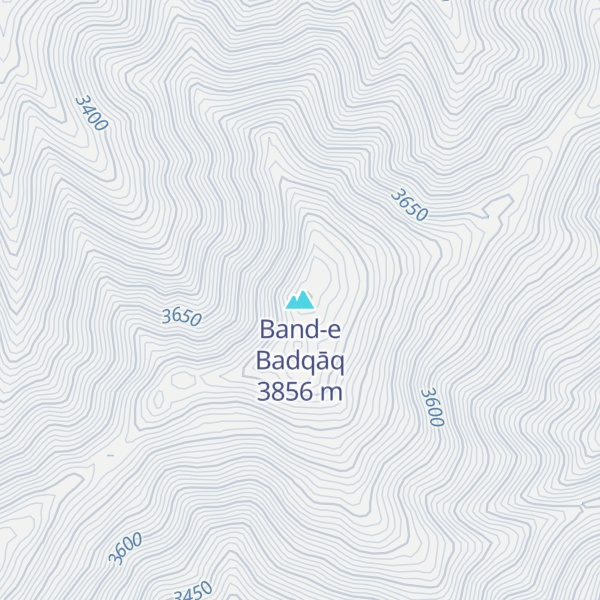 Map of Band-e Badqāq