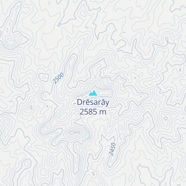 Map of Drēsarāy