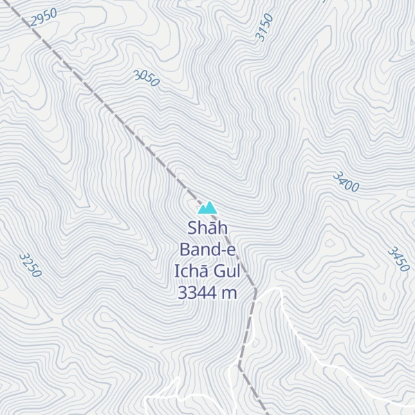 Map of Shāh Band-e Ichā Gul