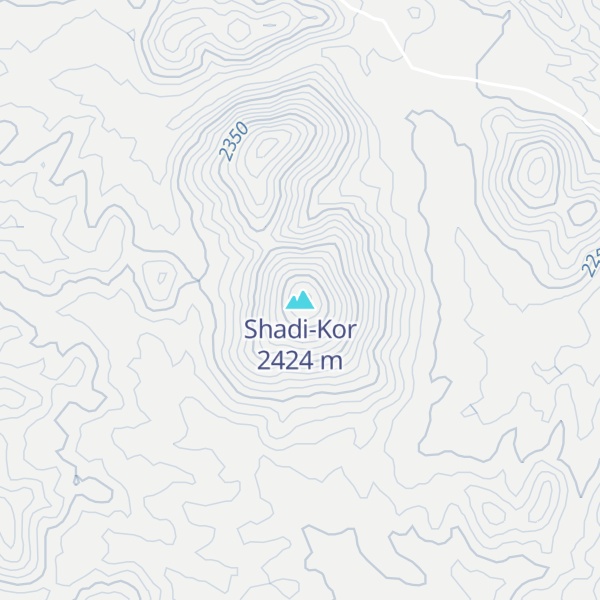 Map of Shadi-Kor