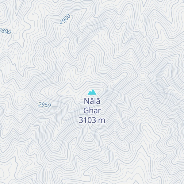 Map of Nālā Ghar