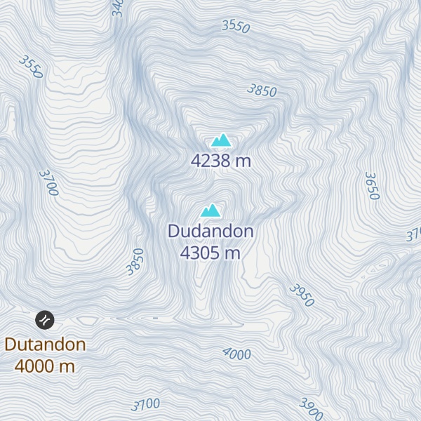Map of Dudandon