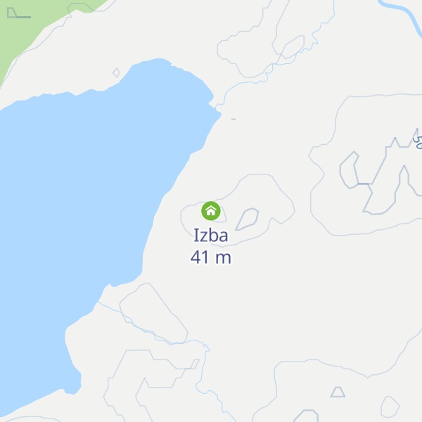 Map of Izba