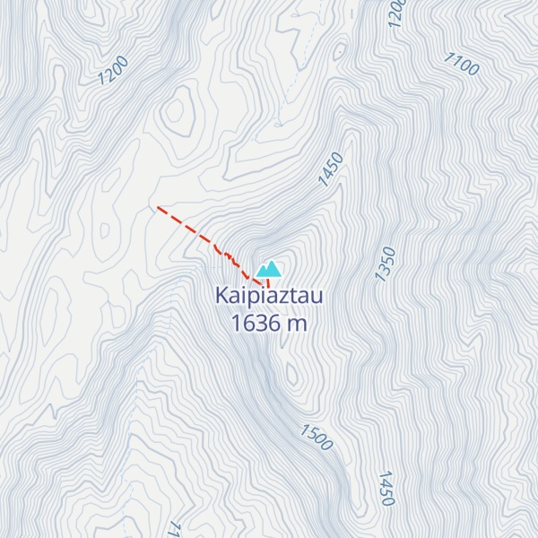 Map of Kaipiaztau