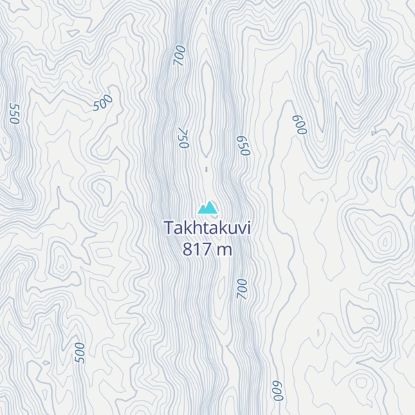 Map of Takhtakuvi
