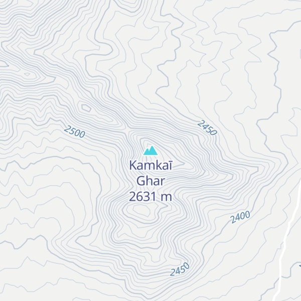 Map of Kamkaī Ghar