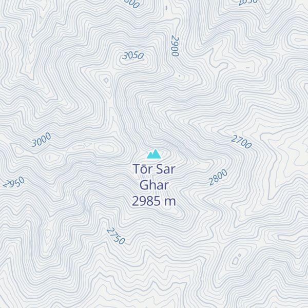 Map of Tōr Sar Ghar