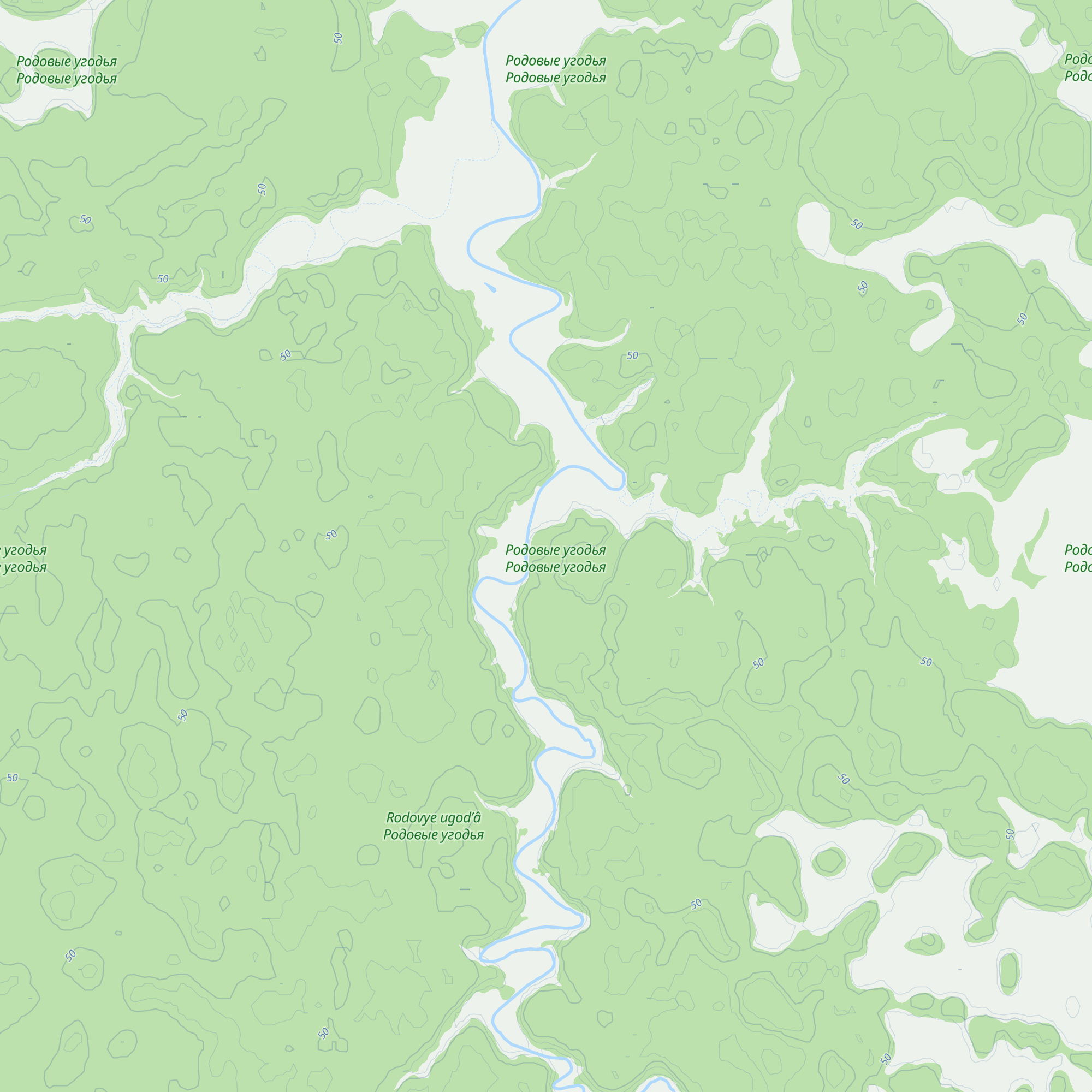 Izba Yaskova map