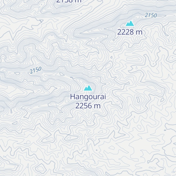 Map of Hangourai
