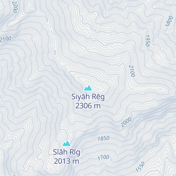 Map of Siyāh Rēg
