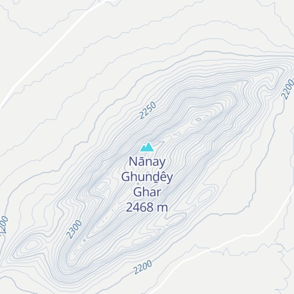 Map of Nānay Ghunḏêy Ghar