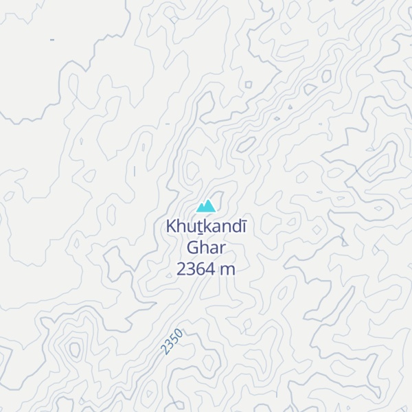Map of Khuṯkandī Ghar