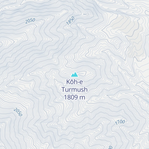 Map of Kōh-e Turmush