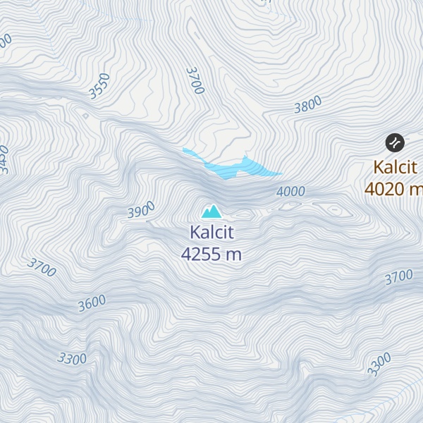 Map of Kalcit
