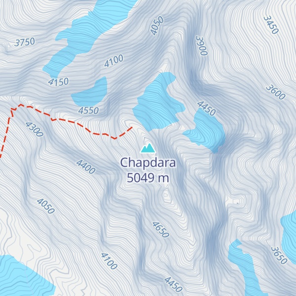 Map of Chapdara