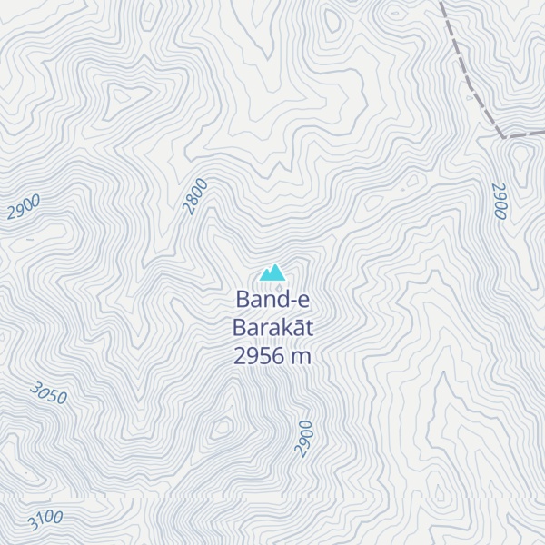 Map of Band-e Barakāt