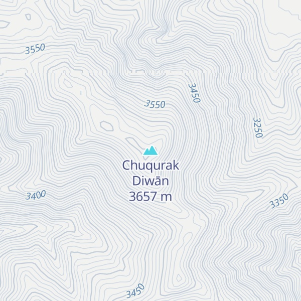 Map of Chuqurak Diwān