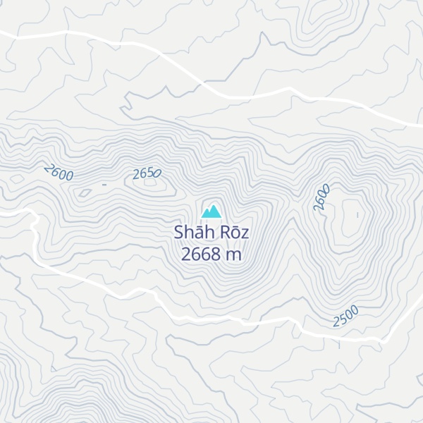 Map of Shāh Rōz