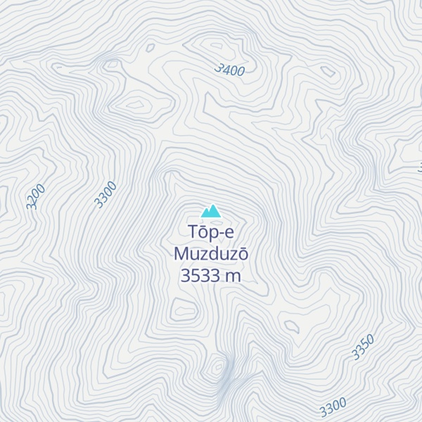 Map of Tōp-e Muzduzō