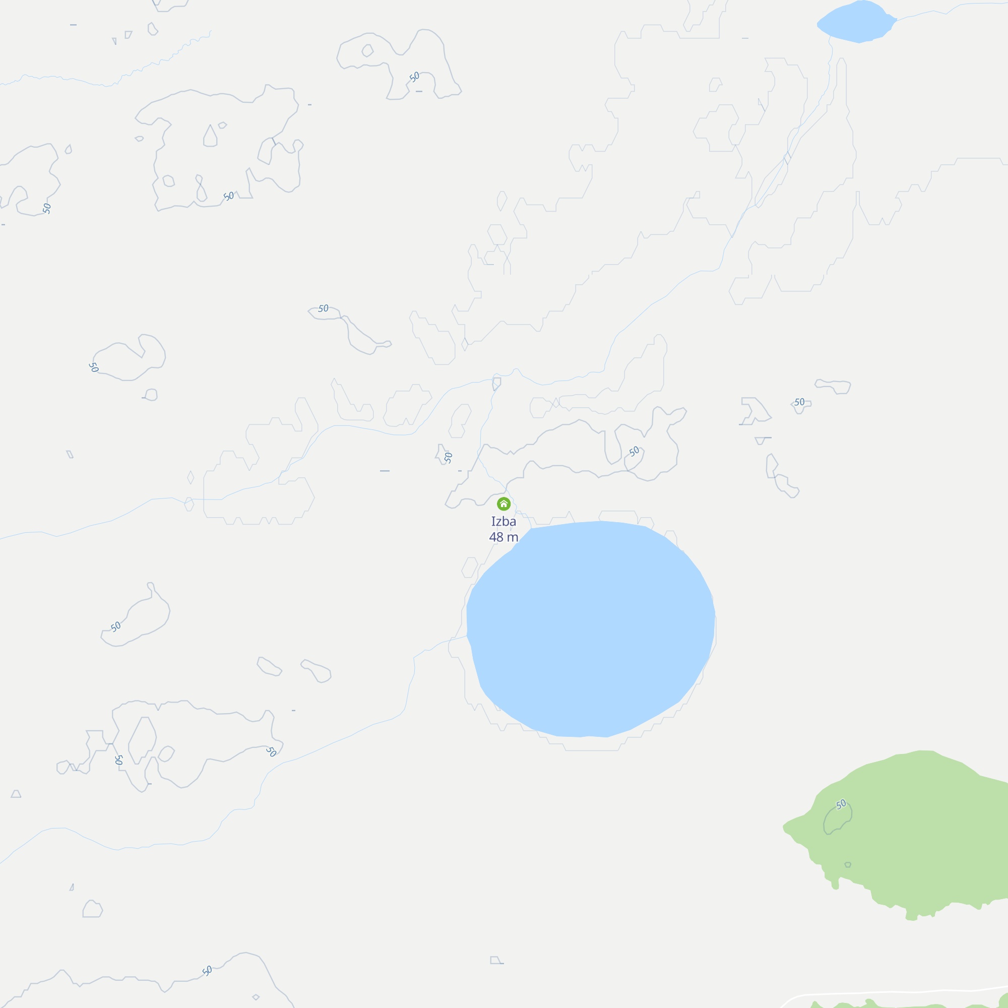 Izba map