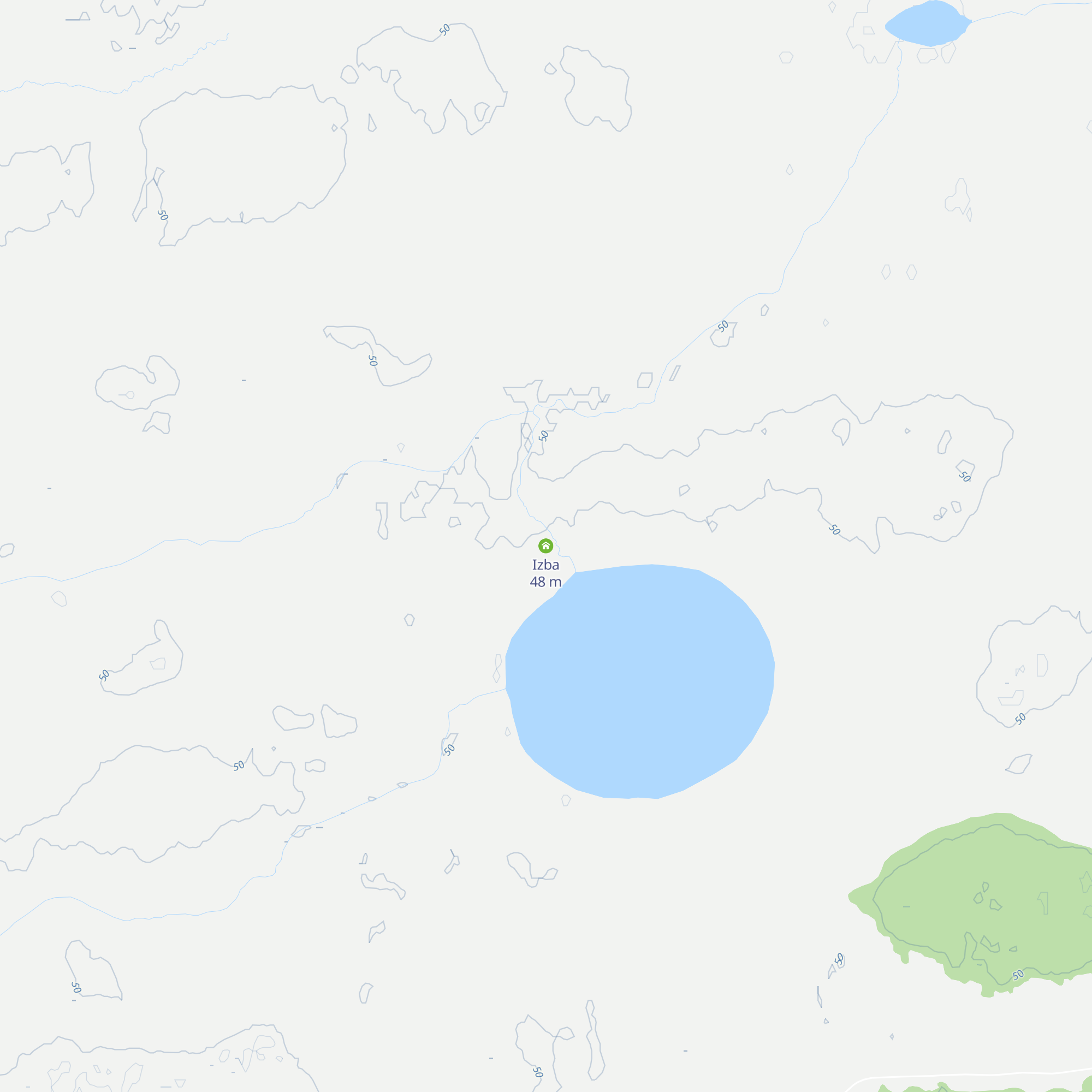 Izba map