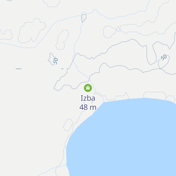 Map of Izba