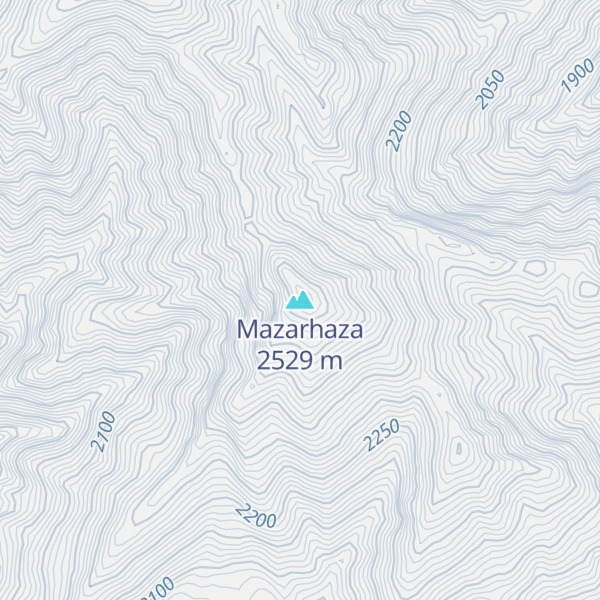 Map of Mazarhaza