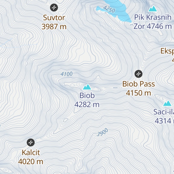 Map of Biob