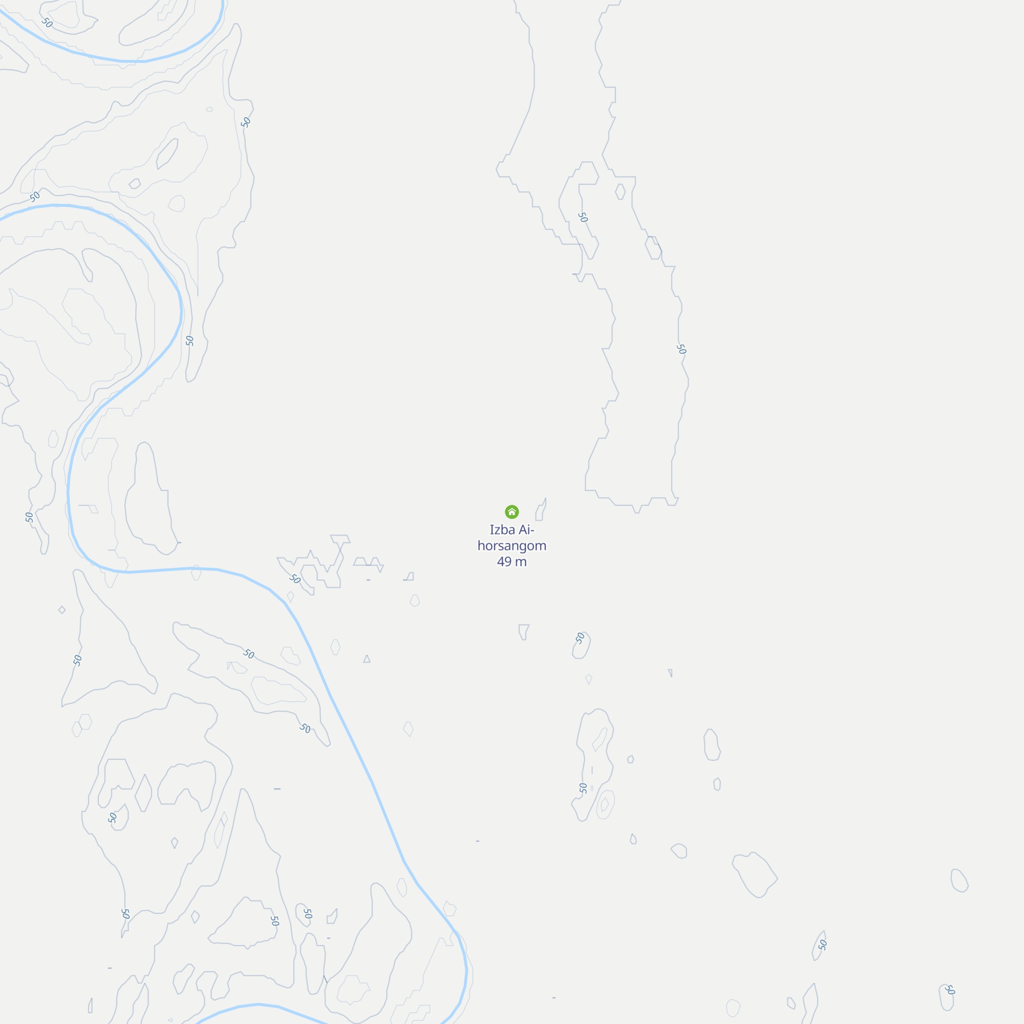 Izba Ai-horsangom map