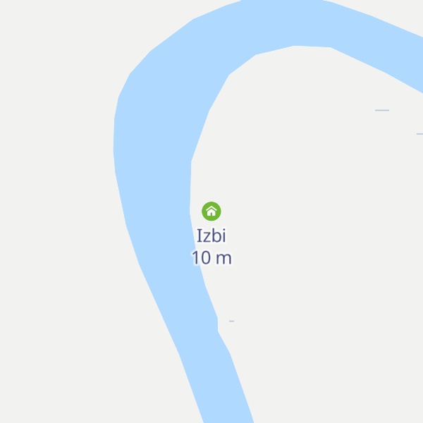 Map of Izbi