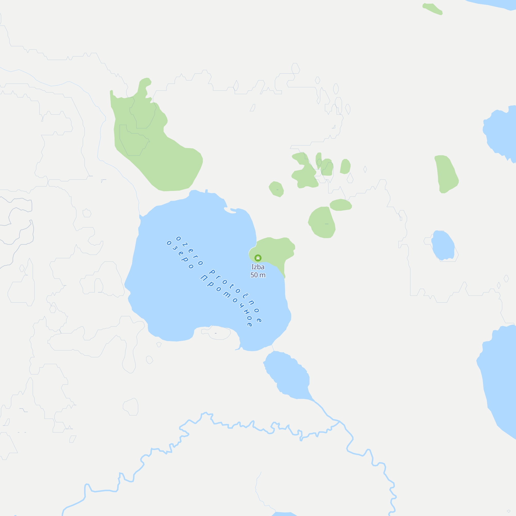 Izba map