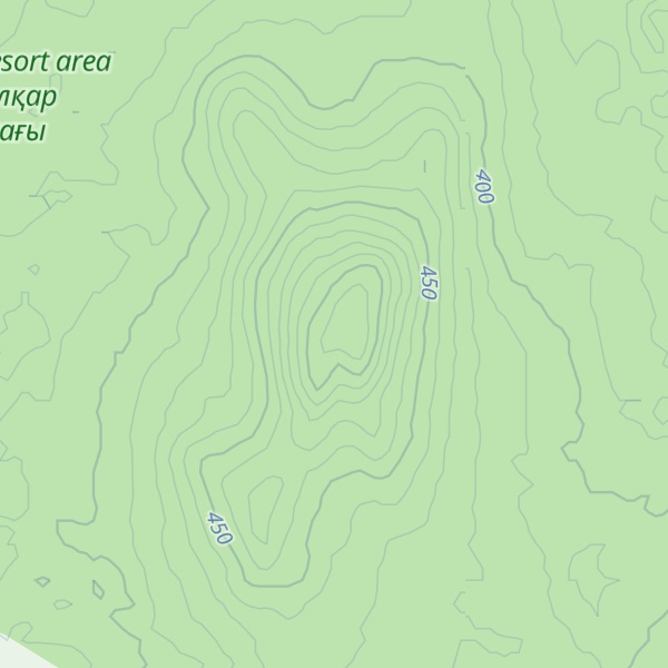 Map of Sopka Raskolotaya